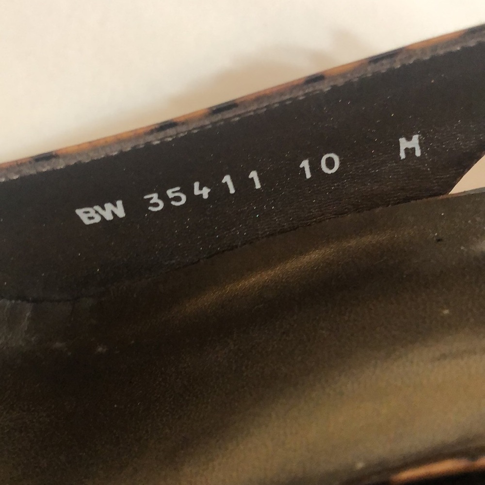 Stuart Weitzman Leopard Print Patent Leather Heel… - image 4